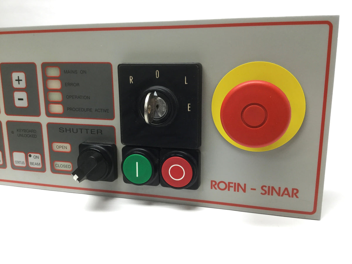 Used Rofin-Sinar 3560092 Laser Operator Control Panel from Power Line RSM-100Q