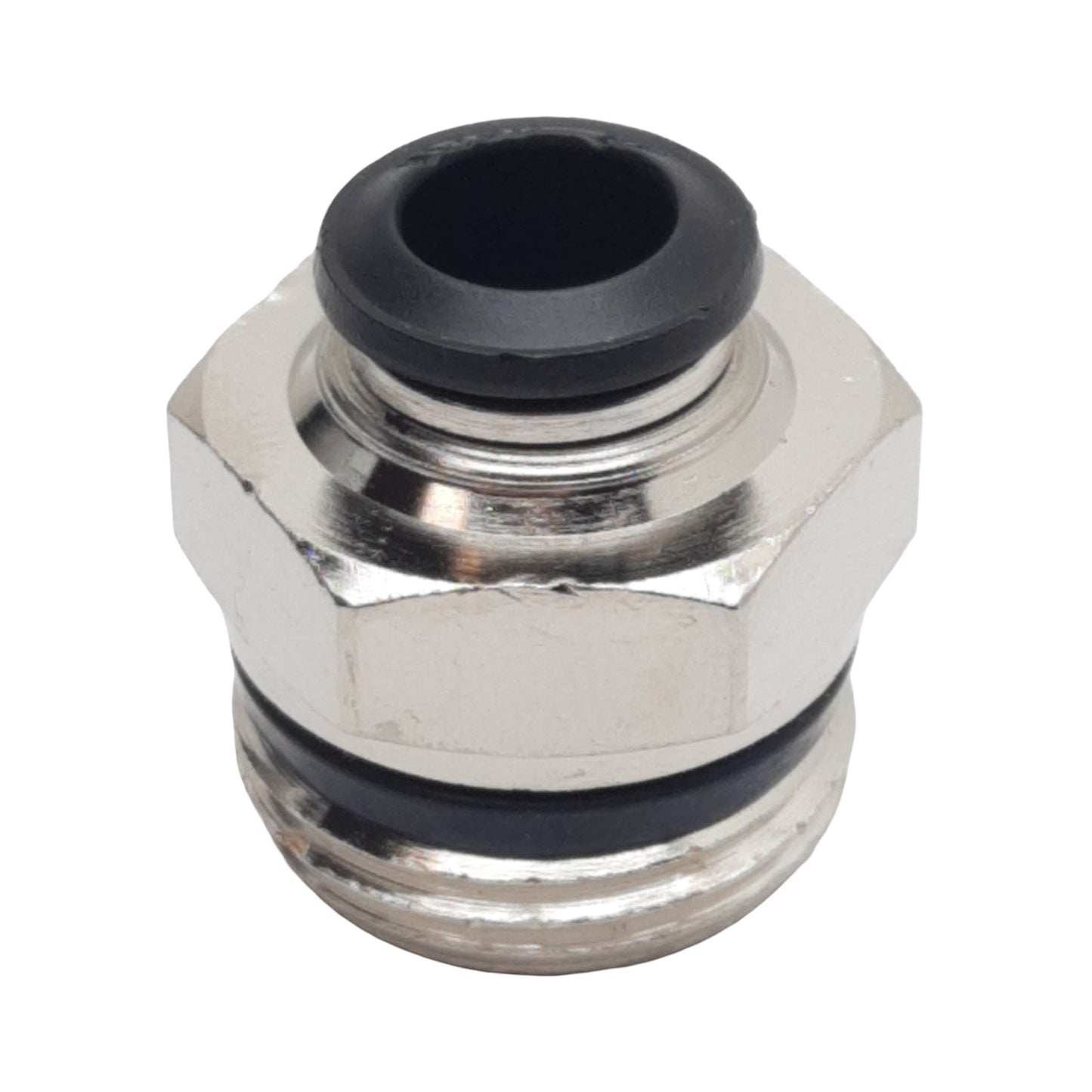 New Lot of 15 Aignep 50000N-8-1/2 Push-In Fitting, 1/2in Swift-Fit Male x ø8mm Tube