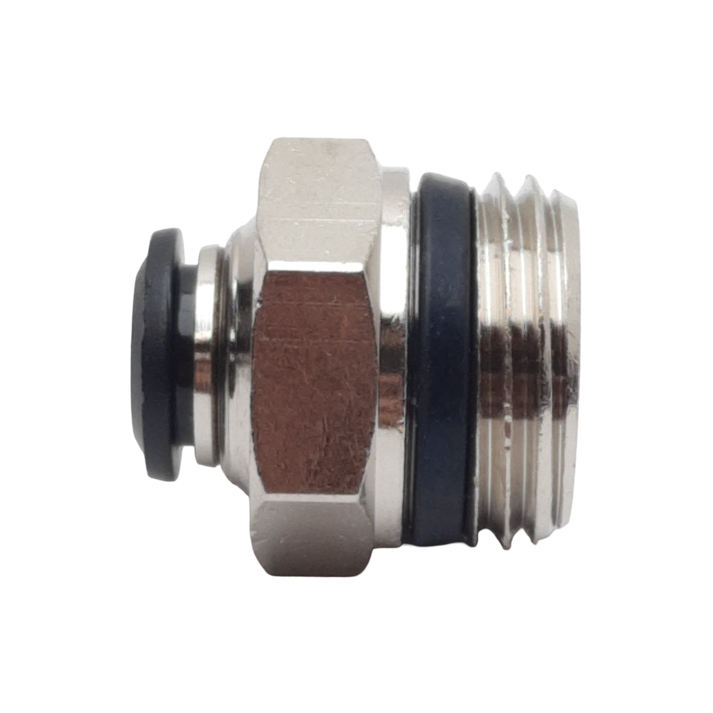 New Lot of 15 Aignep 50000N-8-1/2 Push-In Fitting, 1/2in Swift-Fit Male x ø8mm Tube