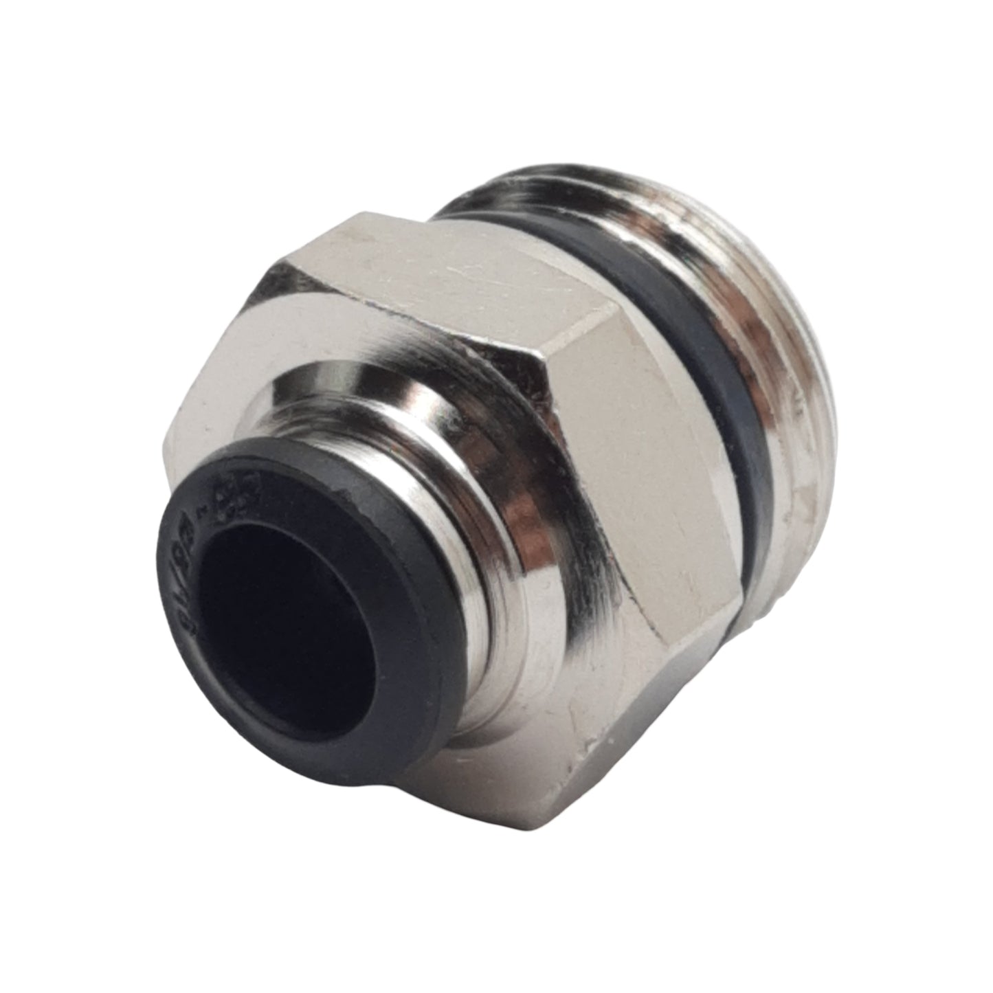 New Lot of 15 Aignep 50000N-8-1/2 Push-In Fitting, 1/2in Swift-Fit Male x ø8mm Tube