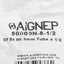New Lot of 15 Aignep 50000N-8-1/2 Push-In Fitting, 1/2in Swift-Fit Male x ø8mm Tube