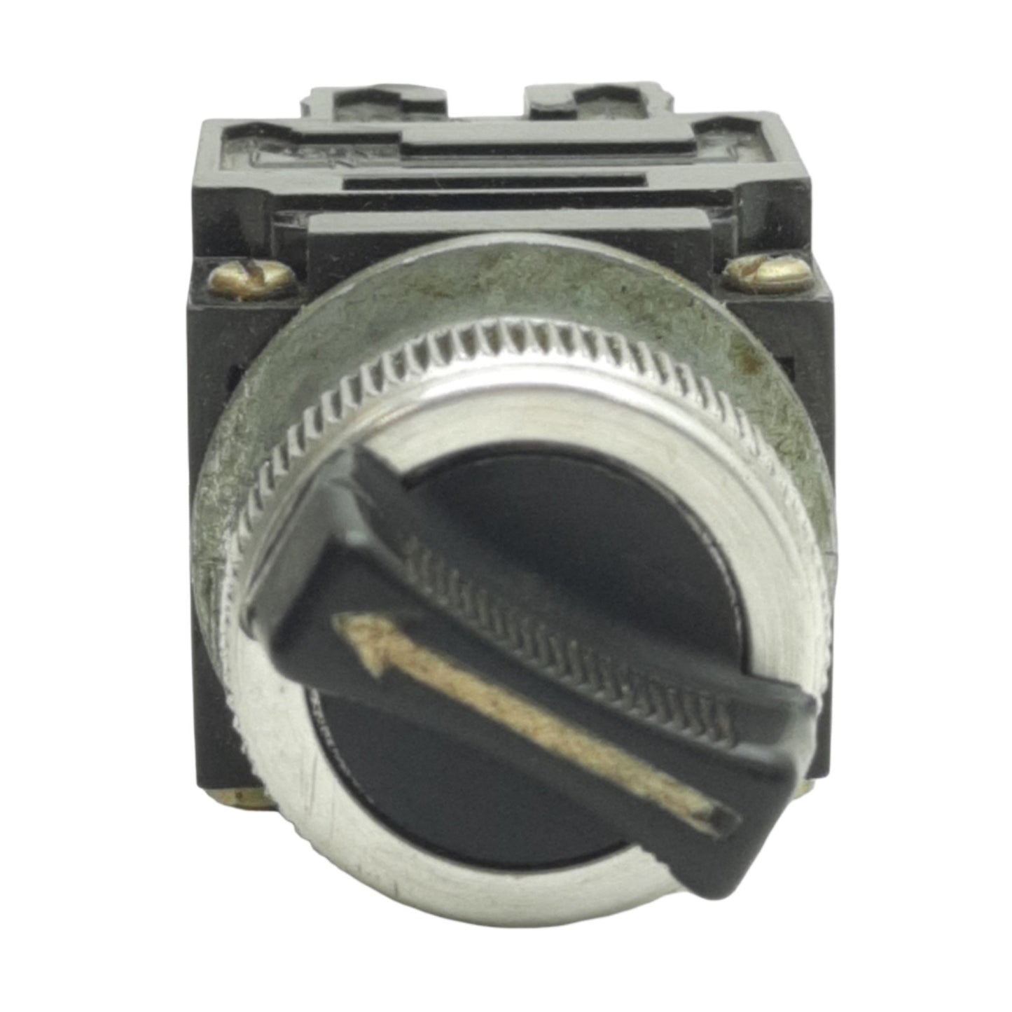 Used General Electric CR104PSG21A92 Selector Switch ø30mm, 2-Position, 2NO+2NC, 150V