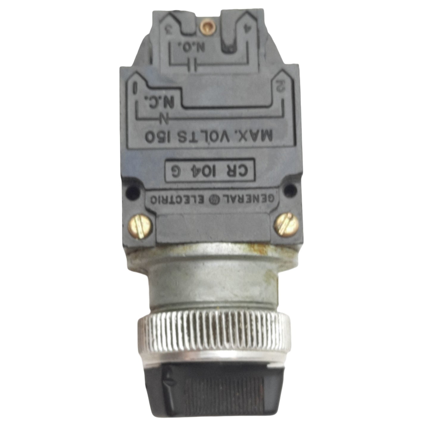 Used General Electric CR104PSG21A92 Selector Switch ø30mm, 2-Position, 2NO+2NC, 150V
