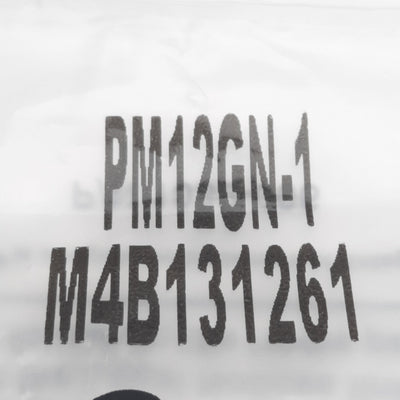 New Entegris PM12GN-1 Straight Union Fitting, 3/4" x 3/4" QuikGrip, Panel Mount, PFA