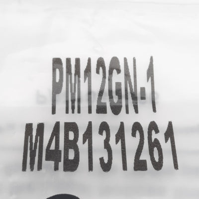 New Entegris PM12GN-1 Straight Union Fitting, 3/4" x 3/4" QuikGrip, Panel Mount, PFA