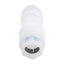 New Entegris PM12GN-1 Straight Union Fitting, 3/4" x 3/4" QuikGrip, Panel Mount, PFA