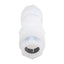 New Entegris PM12GN-1 Straight Union Fitting, 3/4" x 3/4" QuikGrip, Panel Mount, PFA