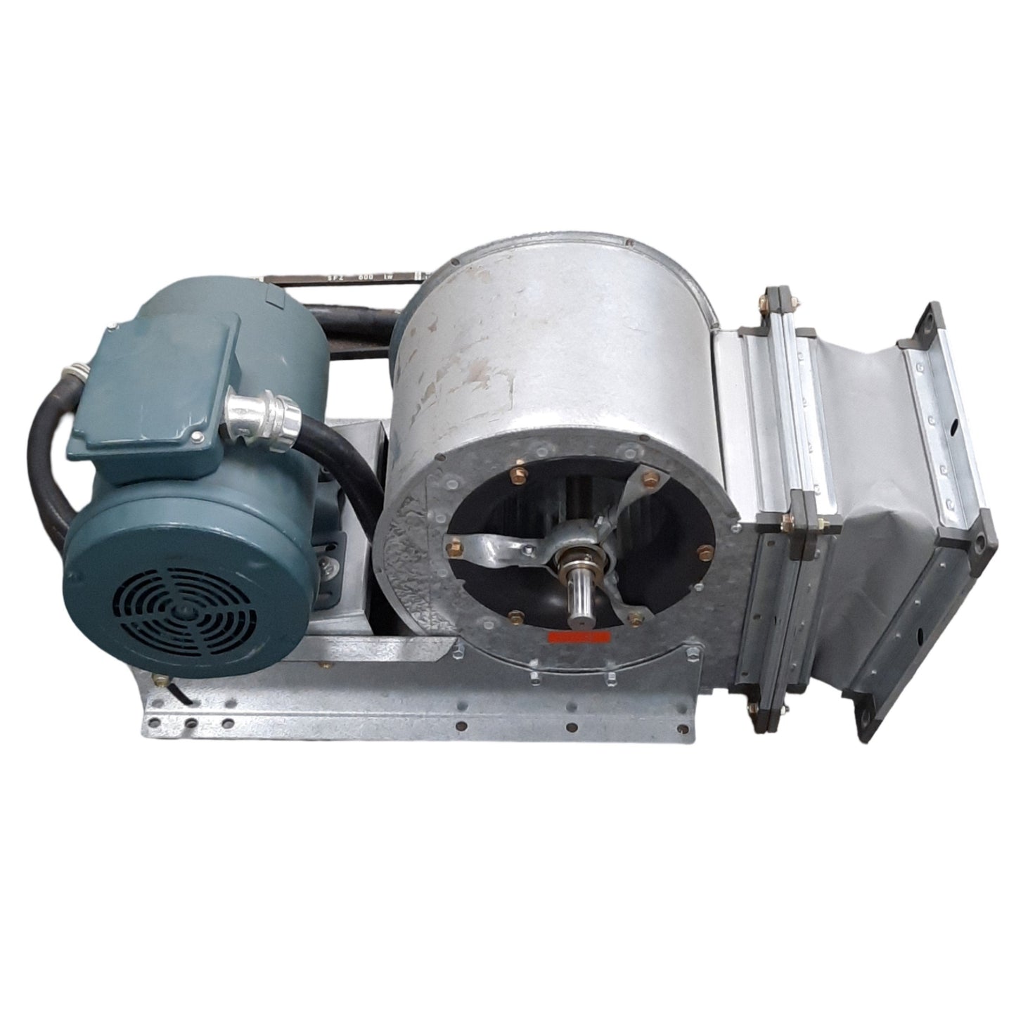 Used Wolter TRZ 01-160 Centrifugal Fan W/ Motor, 208-230/460VAC 3-Ph, Up to 2000CFM