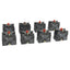 Used Lot of 8 Telemecanique ZB2-BE102 Contact Block 22mm, 1NC, 600V, 10A, Screw Clamp