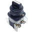 Used Allen Bradley 800H-JR4 Selector Switch, 3-Position Knob, 30mm, Spring Return