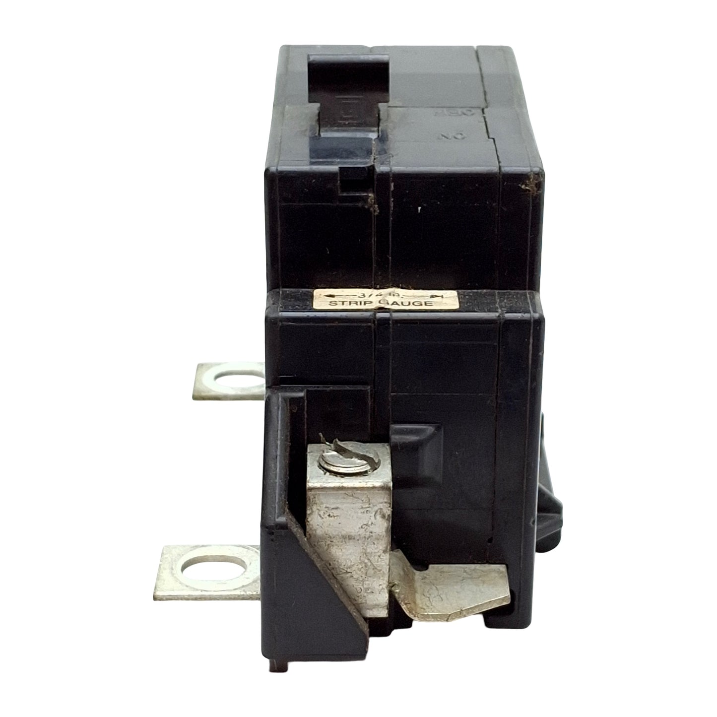 Used Square D QOM100VH Main Circuit Breaker, 2-Pole, 100A, 120/240VAC, Bolt-On