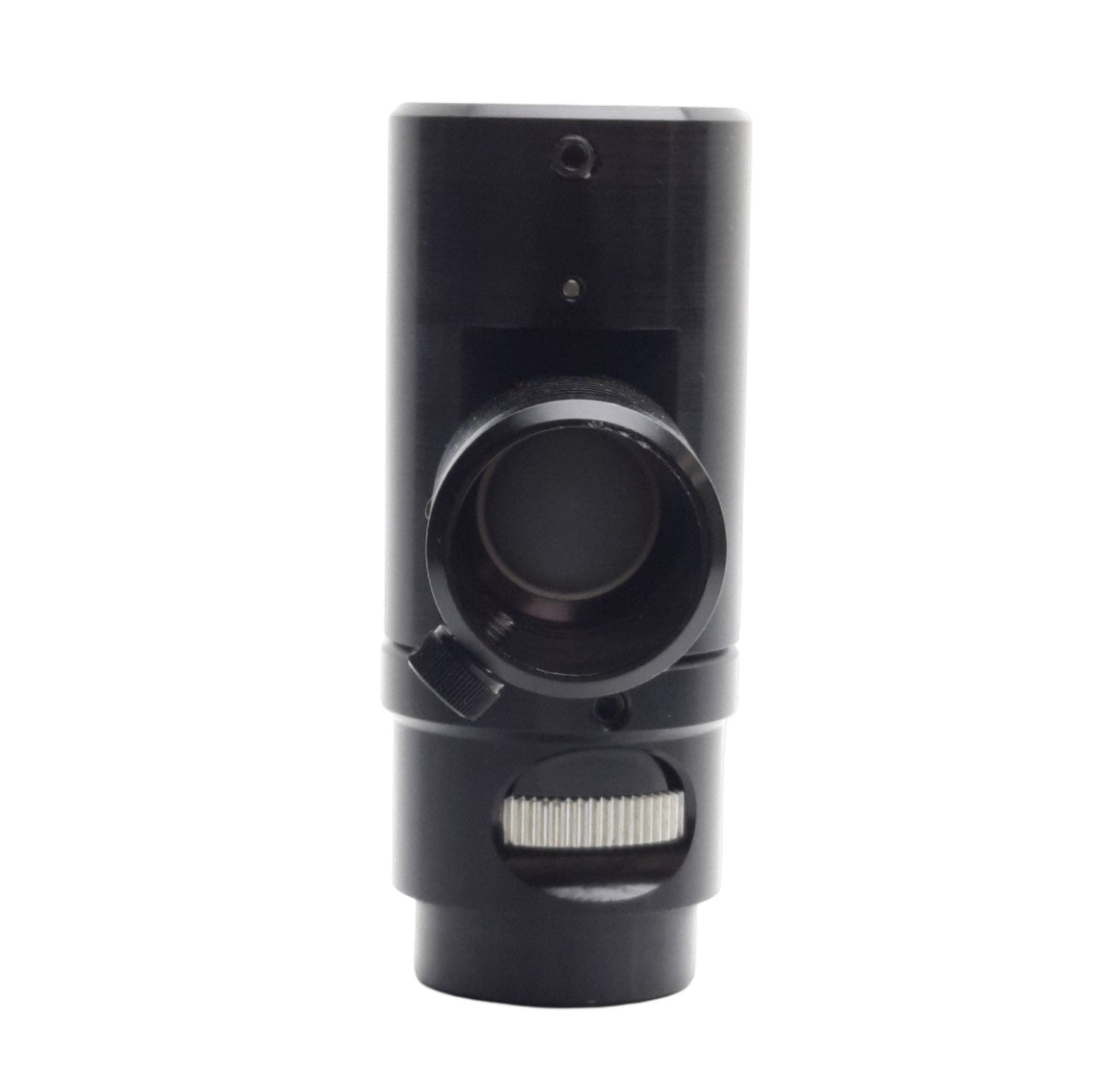 Used Qioptic 296084-310 Coaxial Illumination Dual Focus Objective For Optem Zoom 70XL