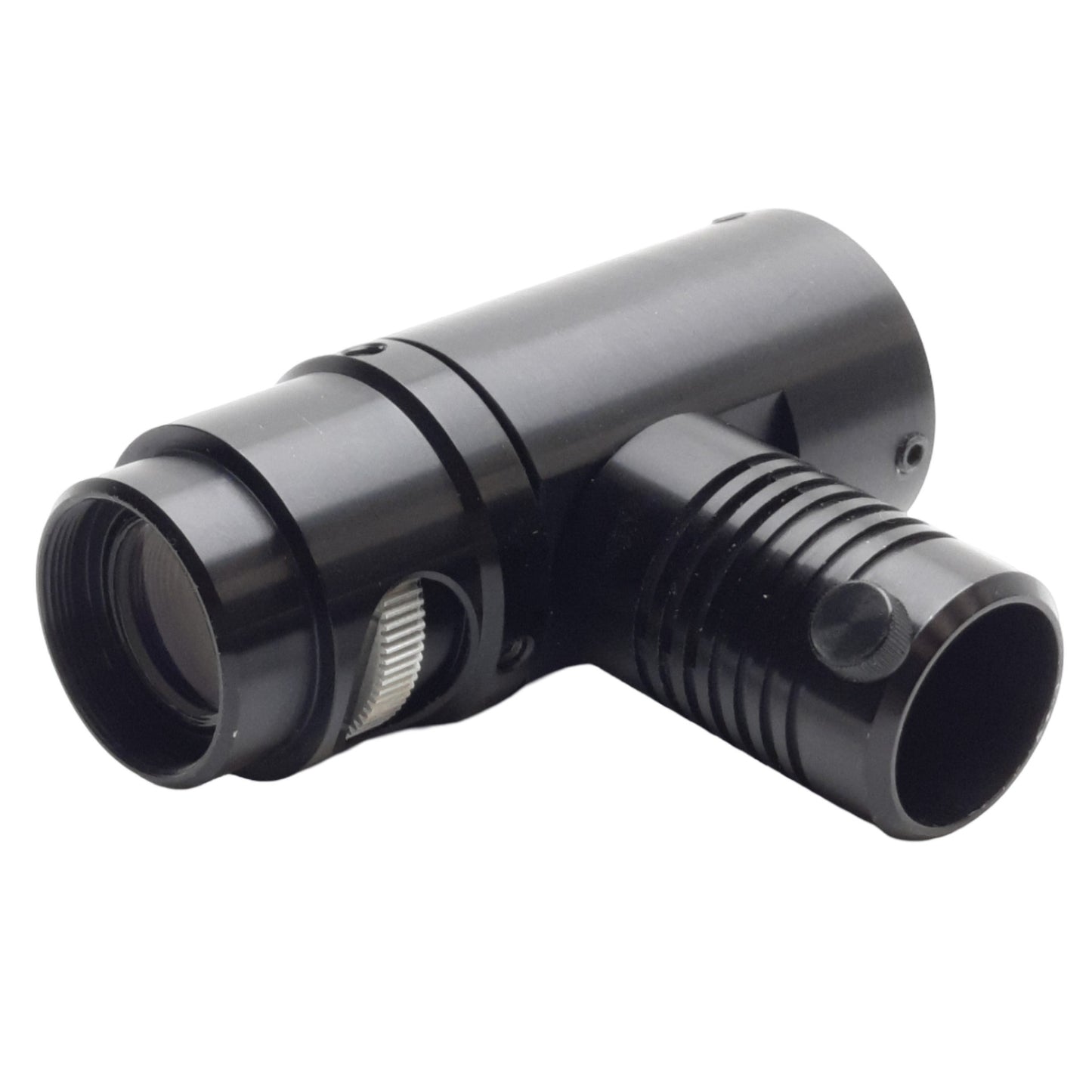 Used Qioptic 296084-310 Coaxial Illumination Dual Focus Objective For Optem Zoom 70XL