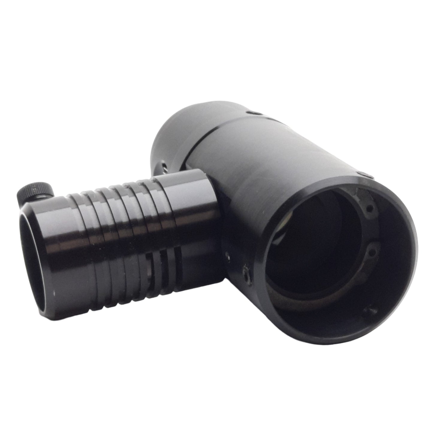 Used Qioptic 296084-310 Coaxial Illumination Dual Focus Objective For Optem Zoom 70XL