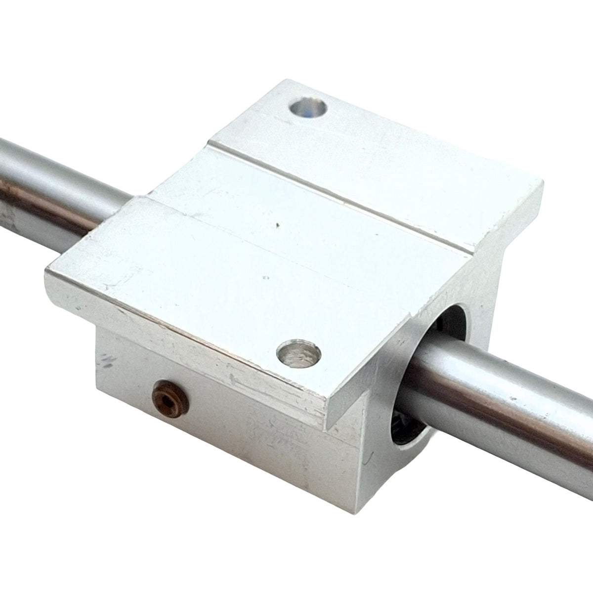 Used Thomson SPB6 Pillow Block Assembly, ø3/8in Bore, 1.75in x 1.31in, 21in Rod