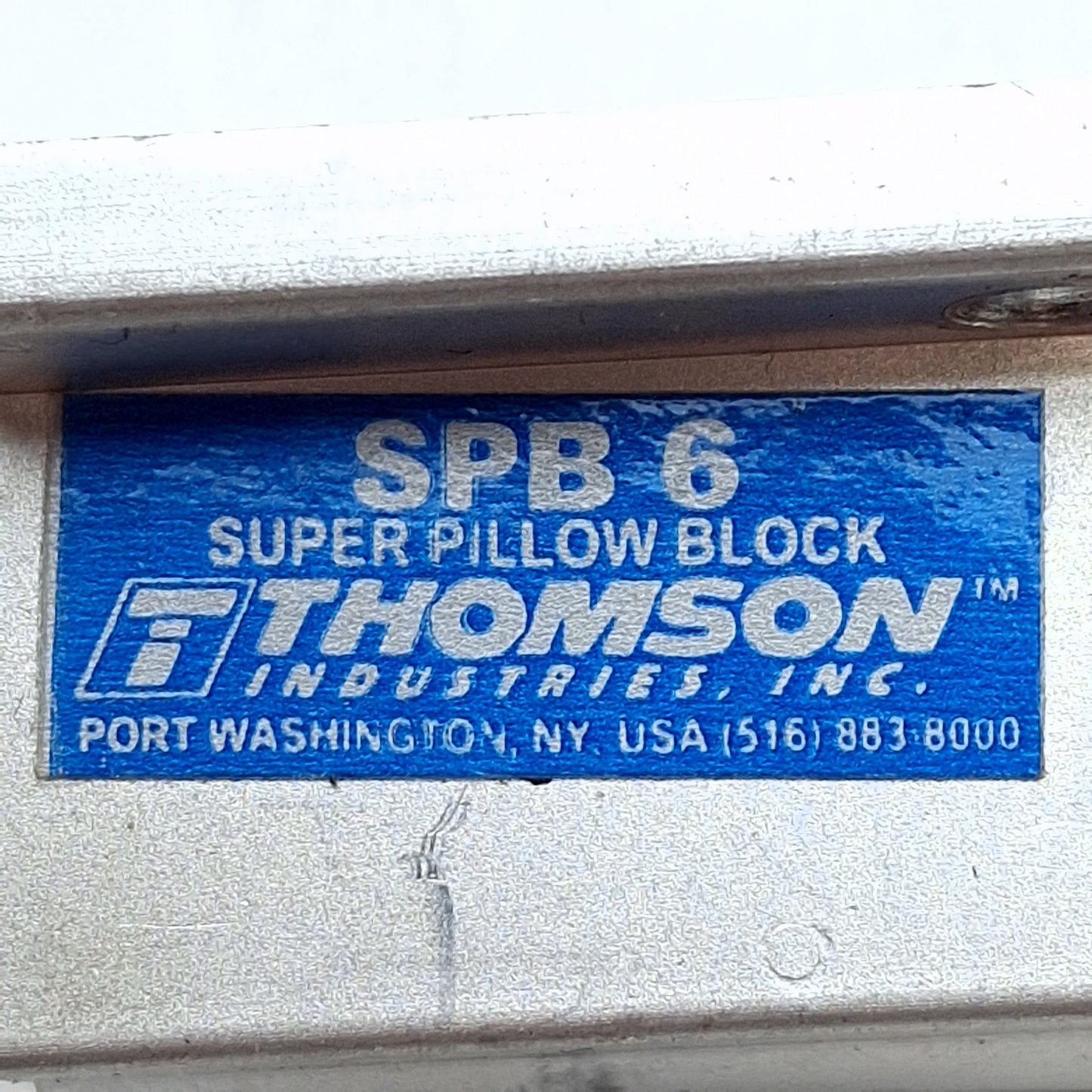 Used Lot of 5 Thomson SPB6 Super Ball Bearing Bushing Pillow Block, ø3/8in ID