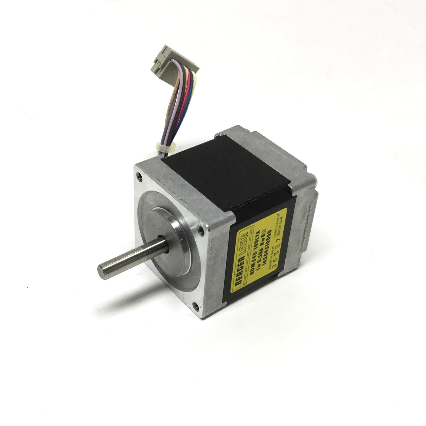 Used Berger Lahr RDM545/100LTA Stepper Motor, 5-Phase, 0.36° Full Step, 0.5A/Winding