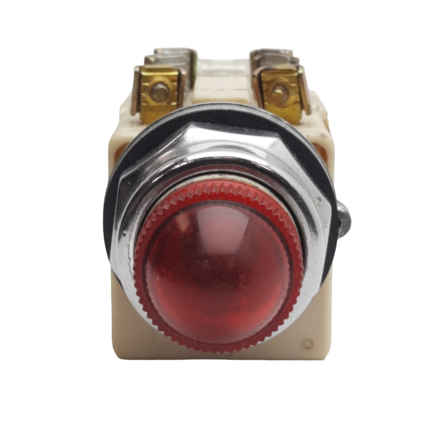 Used Square D 9001KM1 Illuminated Momentary Push Button 30mm, Color Red, 110/120VAC