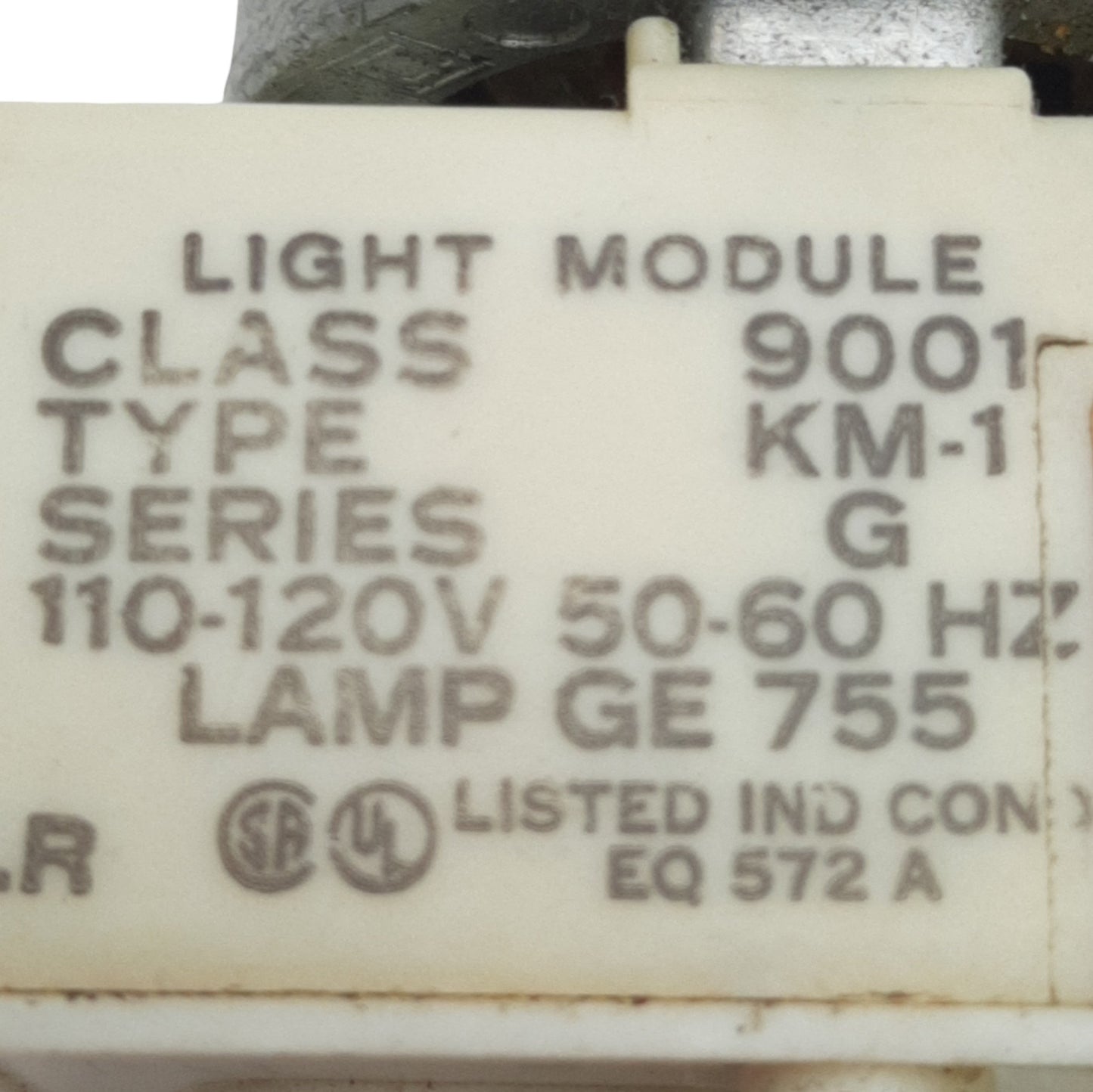 Used Square D 9001KM1 Illuminated Momentary Push Button 30mm, Color Red, 110/120VAC