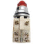 Used Square D 9001KM1 Illuminated Momentary Push Button 30mm, Color Red, 110/120VAC