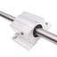 Used Thomson Linear SPB6 Super Pillow Block Assembly, ø3/8in Bore, 16-1/2in Rod