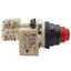 Used Square D 9001KM38LG Illuminated Momentary Push Button ø30mm, 120VAC/DC, 1NC+1NO