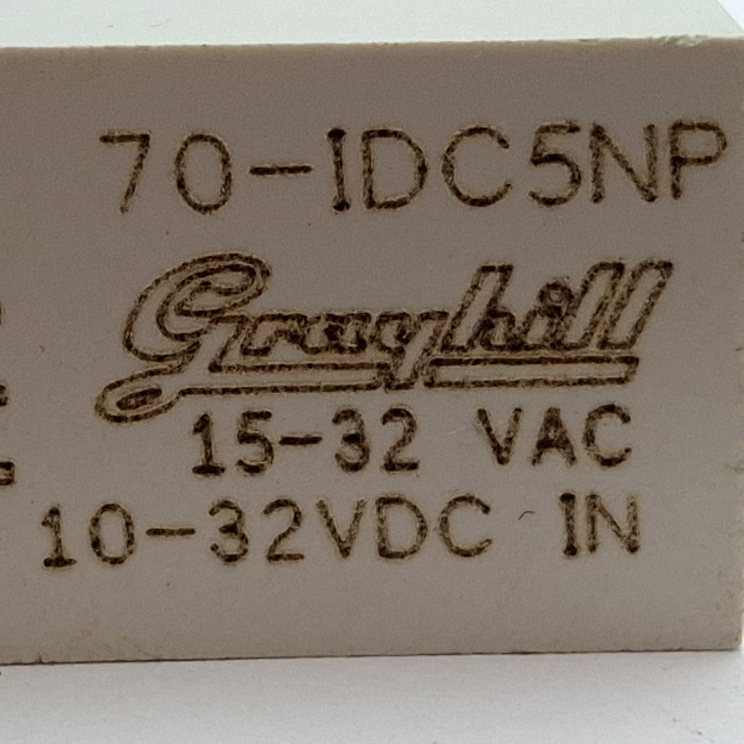 Used Lot of 3 Grayhill 70-IDC5NP AC/DC Input Module, 15-32VAC/10-32VDC IN, 5VDC Logic