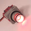 Used IDEC AVLW49902D-R-24V Push/Twist E-Stop, 22mm, 2NC, 24V Red LED, *No Lens/Button