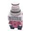 Used IDEC AVLW49902D-R-24V Push/Twist E-Stop, 22mm, 2NC, 24V Red LED, *No Lens/Button