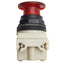 Used Square D 9001KM1 Red Illuminated Push/Pull Button ø30mm, 110-120VAC Lamp