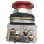 Used Allen Bradley 800T-D6A Red Momentary Push Button ø30mm, 1NO+1NC, 600VAC Max