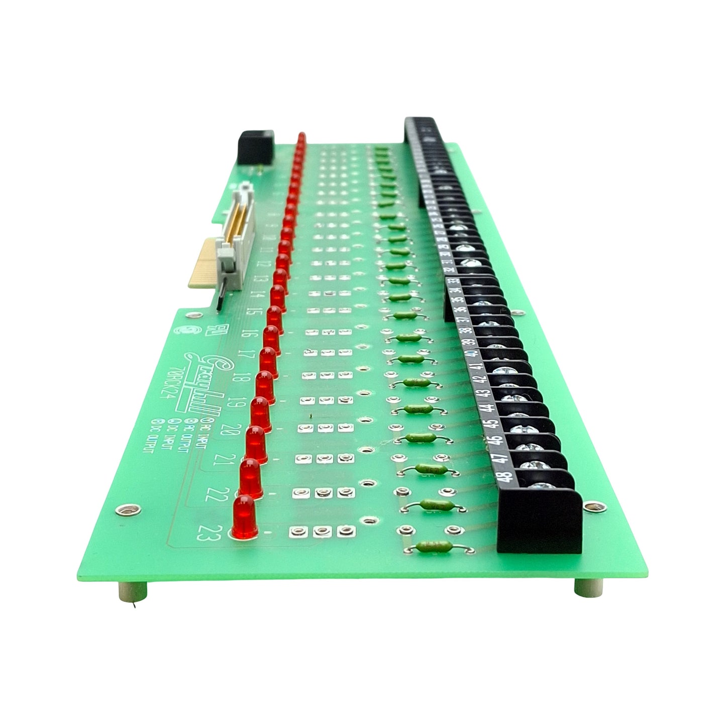Used Grayhill 70RCK24 Relay I/O Module Rack Board, 24-Channel, 50-Pin IDC Header