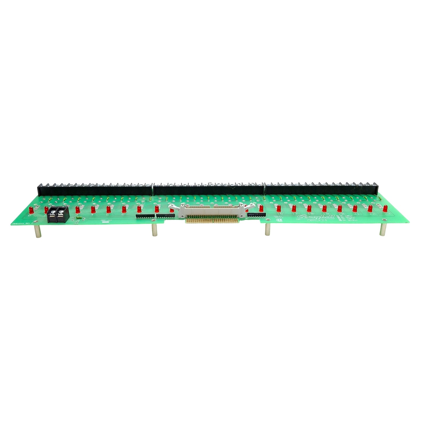 Used Grayhill 70RCK24 Relay I/O Module Rack Board, 24-Channel, 50-Pin IDC Header