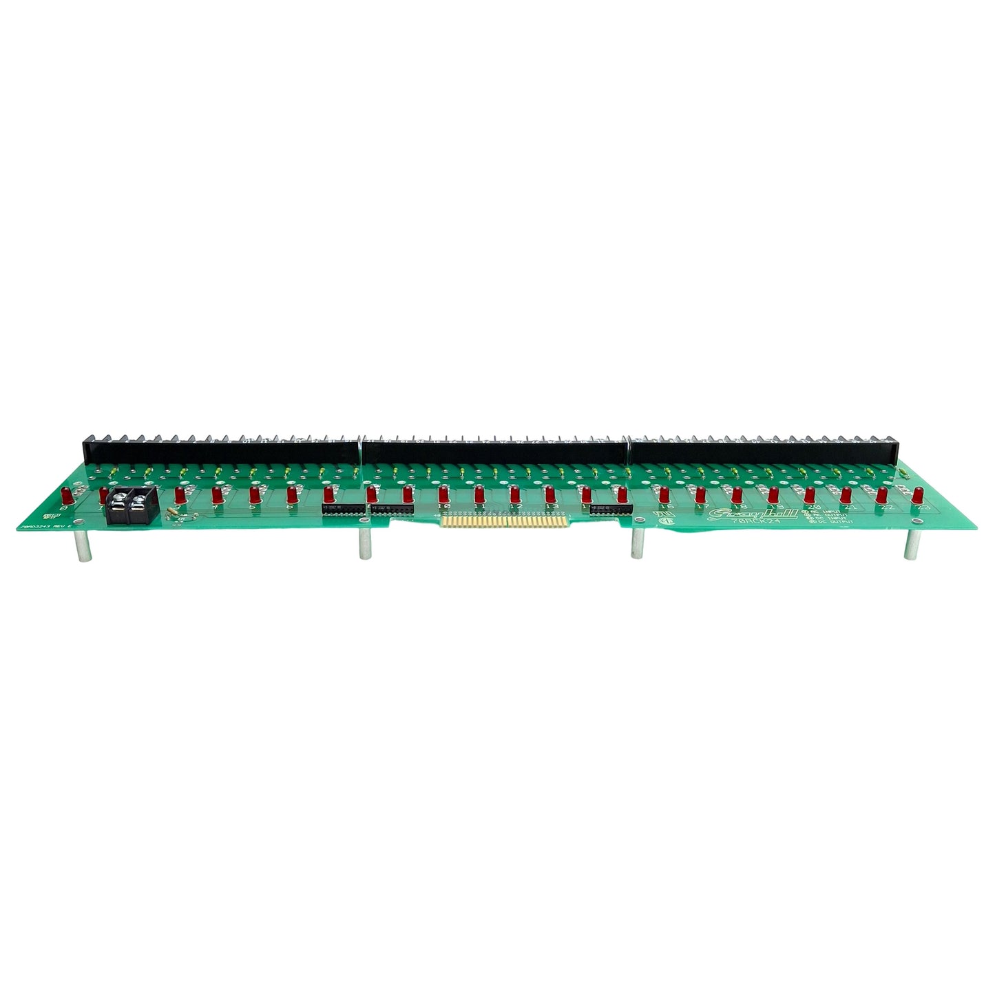Used Grayhill 70RCK24 Relay I/O Module Rack Board, 24-Channel, 50-Pin Edge Card