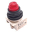 Used Square D 9001KM38LR Red Illuminated Push Button Switch, ø30mm, 120V, *No Bulb