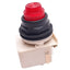 Used Square D 9001KM38LR Red Illuminated Push Button Switch, ø30mm, 120V, *No Bulb