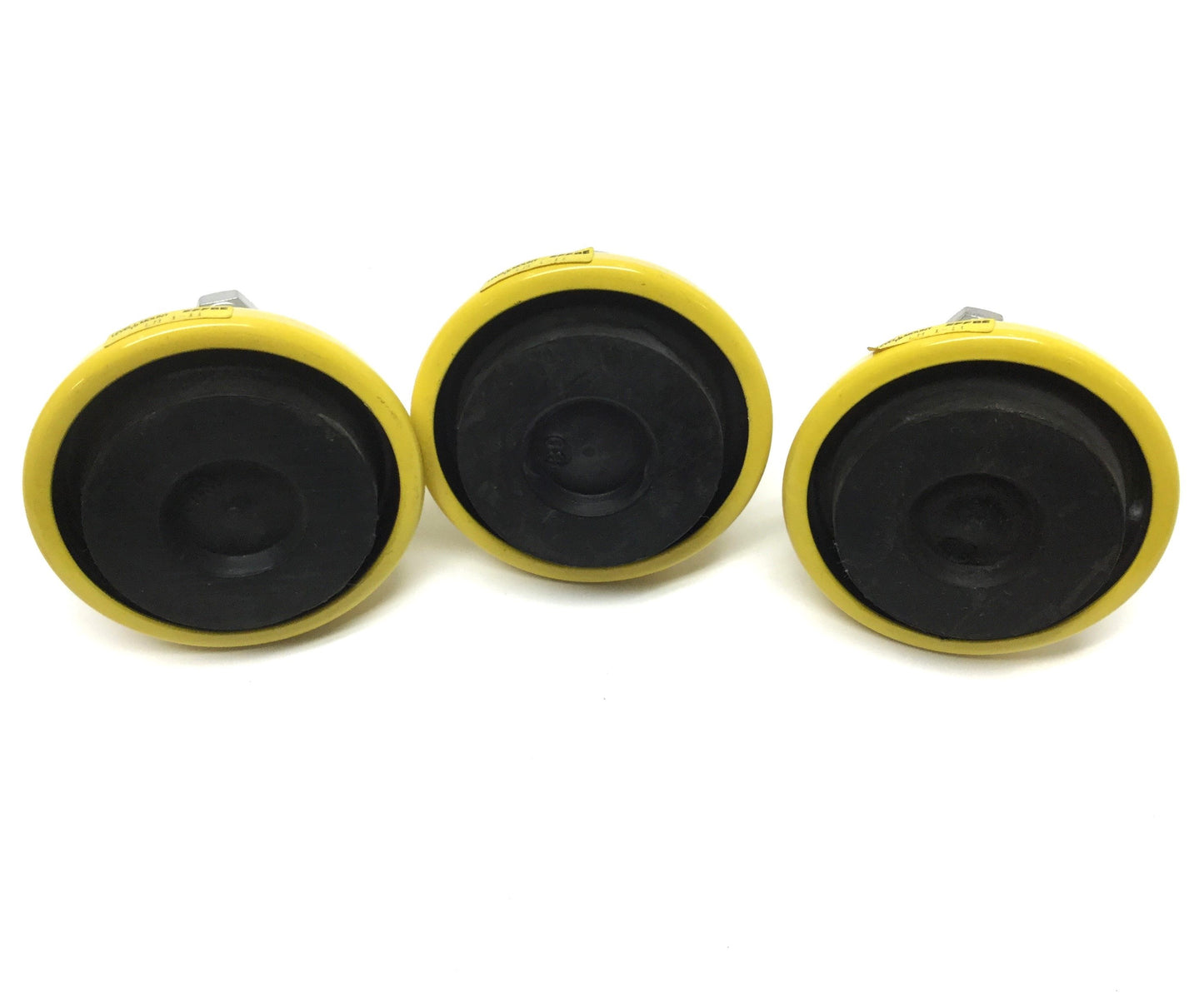 Used Lot of 3 Effbe LM 1-11 Anti-Vibration Machine Support Leveling Foot Mounts Ø80mm