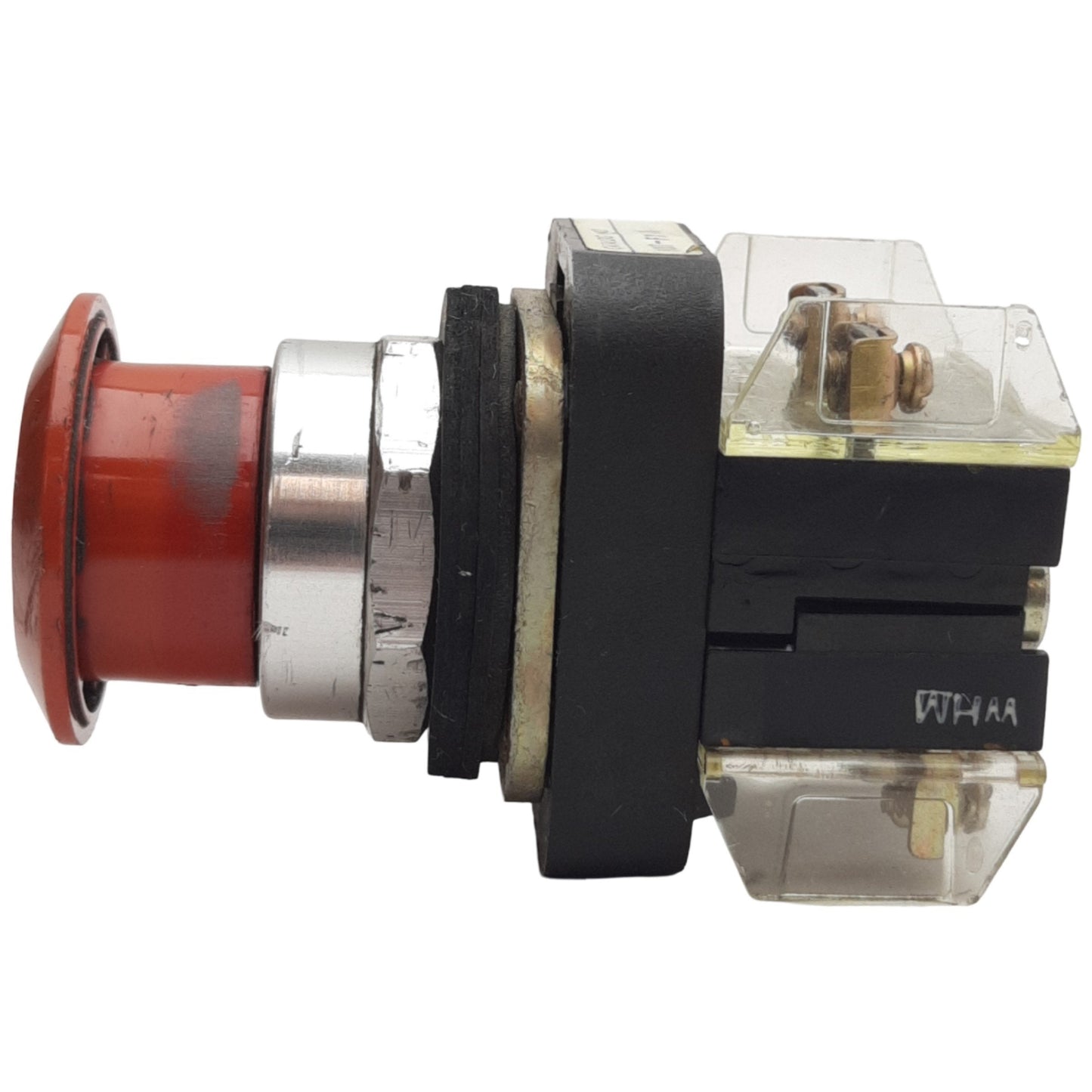 Used Allen-Bradley 800T-FX6A1 Red 2-Position Push/Pull Button ø30mm, 1NCLB+1NO