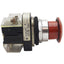 Used Allen-Bradley 800T-FX6A1 Red 2-Position Push/Pull Button ø30mm, 1NCLB+1NO