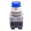 New IDEC ALW29910D-S-24V Blue Illuminated Pushbutton, 22mm, 1NO, 600V 10A Max