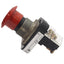 Used Allen Bradley 800T-FX6D4 Red Mushroom 2-Position Push/Pull Button ø30mm, 1NCLB
