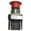 Used Allen Bradley 800T-FX6D4 Red Mushroom 2-Position Push/Pull Button ø30mm, 1NCLB