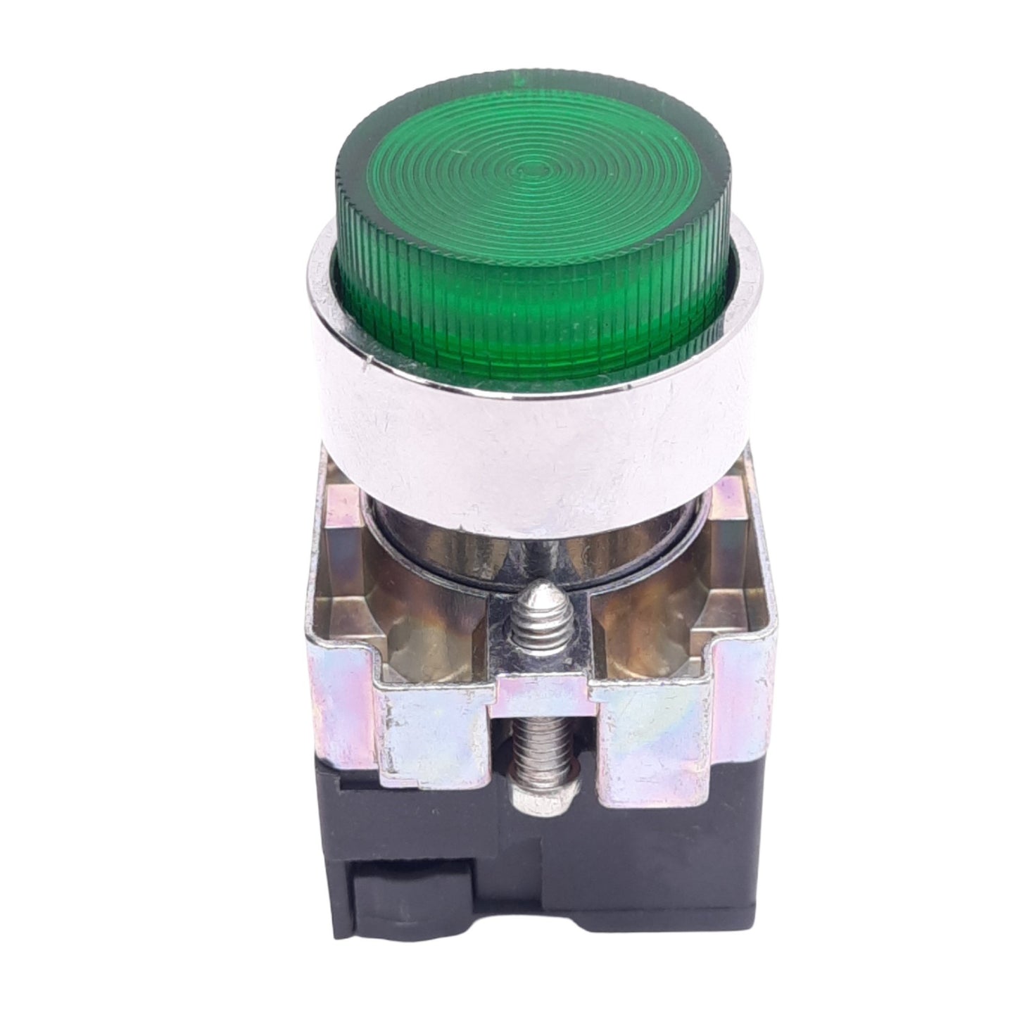 New Altech 2ALP3LB-024 Green Illuminated Pushbutton Switch, ø22mm, 24VAC/DC LED