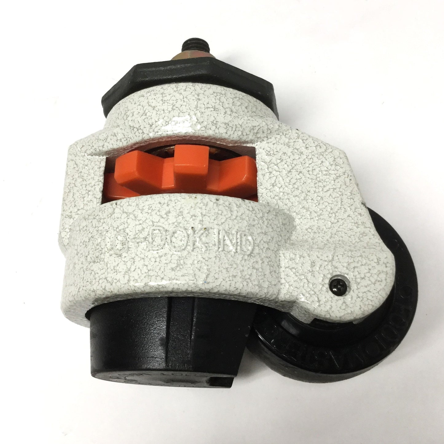 Used Footmaster GD-80-S-NYN Stem Mount Swivel Leveling Caster, Ø63mm Wheel, 550kg