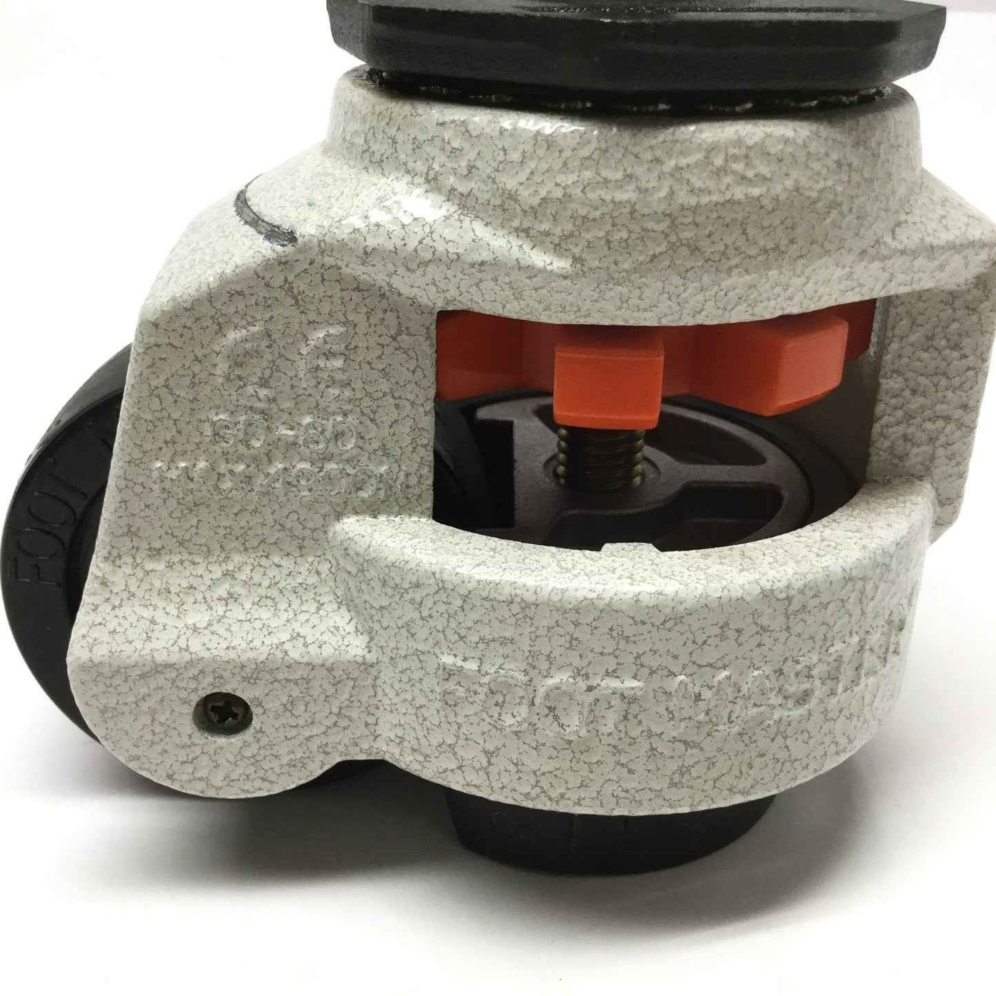Used Footmaster GD-80-S-NYN Stem Mount Swivel Leveling Caster, Ø63mm Wheel, 550kg