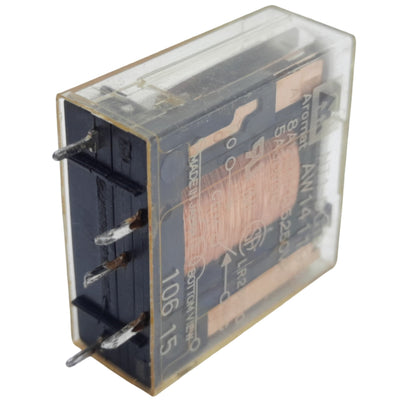 Used Aromat NT1-DC12V Vertical Type Power Relay 5-Pin, 500Ω, 8A 250VAC, 5A 30VDC