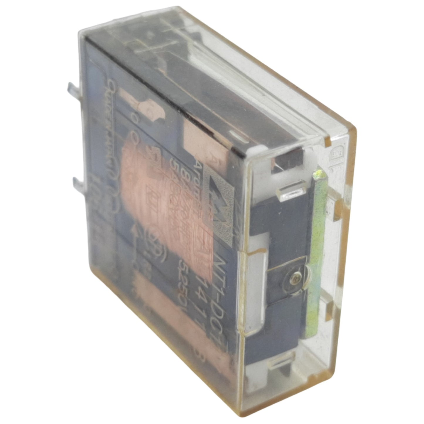 Used Aromat NT1-DC12V Vertical Type Power Relay 5-Pin, 500Ω, 8A 250VAC, 5A 30VDC
