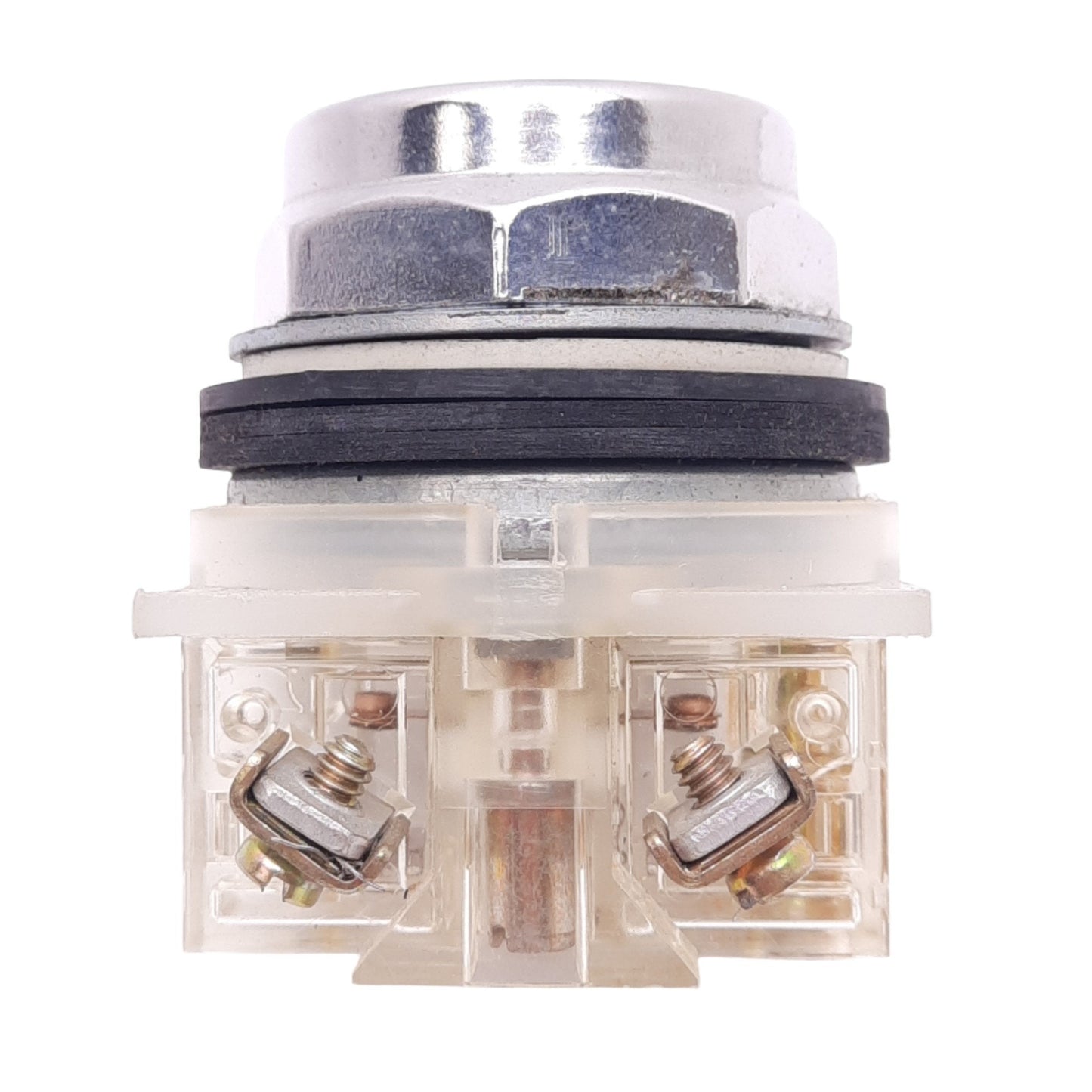Used Square D 9001KR1GH5 Green Pushbutton Switch, ø30mm, 1NO, 600VAC 10A Max