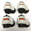 Used Lot of 4 Footmaster GD-100-S-NYN Stem Mount Leveling Casters Ø75mm Wheel, 1600kg