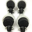 Used Lot of 4 Footmaster GD-100-S-NYN Stem Mount Leveling Casters Ø75mm Wheel, 1600kg